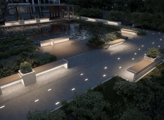 ساحة ليلية / Plaza Night